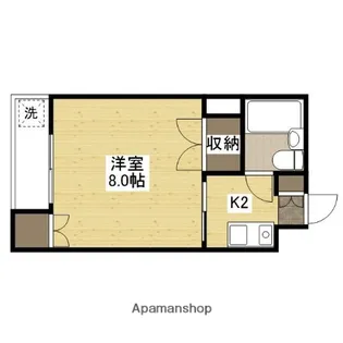 角谷ビル【3階】の間取り