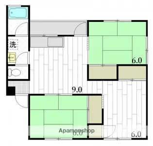 石原ビル1【2階】の間取り