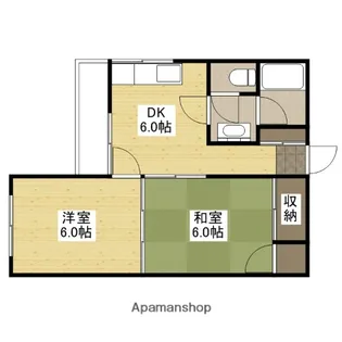 高木ビル【2階】の間取り