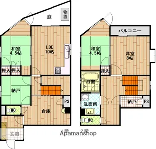 ベネッセ畑村【1階】の間取り