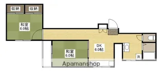舟入コータース【6階】の間取り