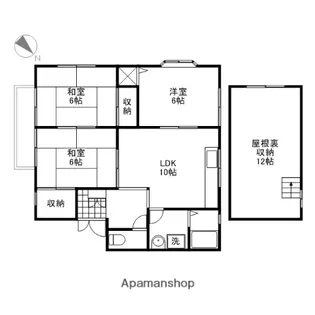 ハイム寺尾【1階】の間取り