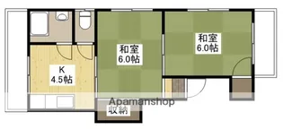 谷崎ビル【2階】の間取り