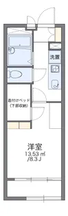 レオパレスシナジー【2階】の間取り