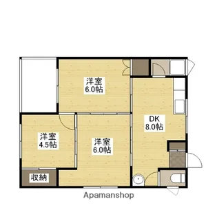 吉村建設ビル【4階】の間取り