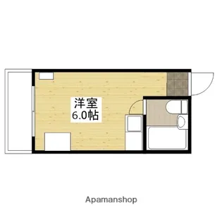 パークサイド中村【3階】の間取り