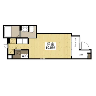 グラース・エム【1階】の間取り