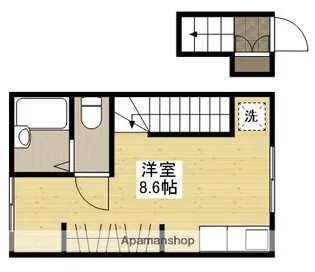 インテグレート西本浦【2階】の間取り