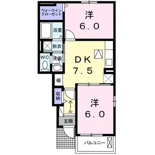 ブルーベリー【1階】の間取り