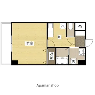 パストラーレ羽衣【3階】の間取り
