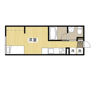 モーリスⅠ【103号室号室】の間取り