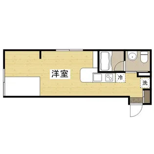 リヴィエール戸坂Ⅱ【101号室号室】の間取り