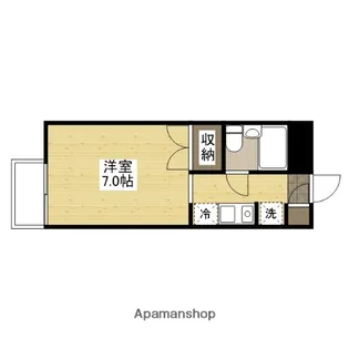 コーポ下向【1階】の間取り