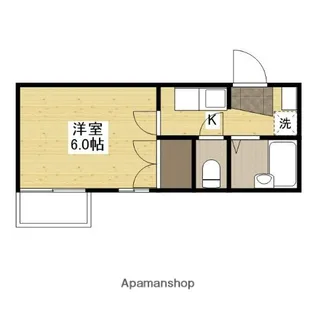 パティフィールド【2階】の間取り