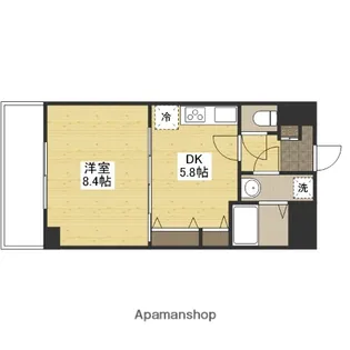 アーバインステイ広島イースト【4階】の間取り