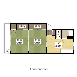 福地ビル【4階】の間取り
