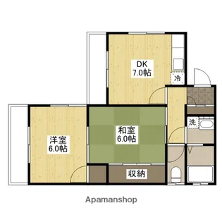 カーサT【2階】の間取り