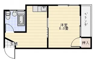 山正ビル【303号室号室】の間取り