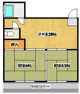 羽衣ビル【4階】の間取り