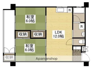 河村ビル【3階】の間取り