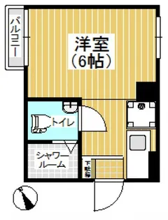 FORWEST段原(フォーウエスト段原)【201号室号室】の間取り