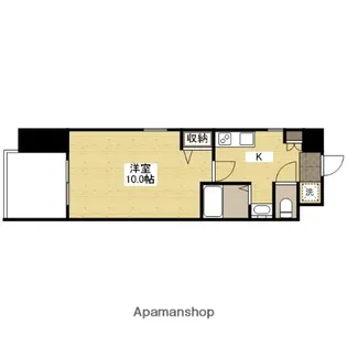 NEW’S弐番館【4階】の間取り