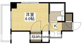 アルテミス安芸【4階】の間取り