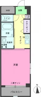 第2中村ビル【306号室号室】の間取り