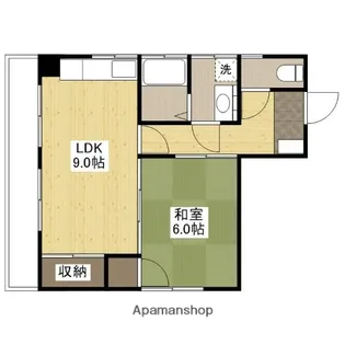 前田ビル【4階】の間取り
