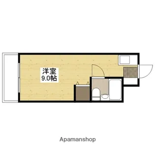 賀村ビル【402号室】の間取り