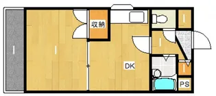 サンハイム庚午南【304号室号室】の間取り