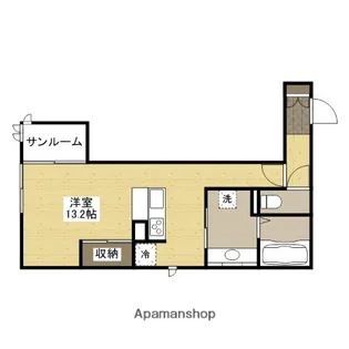 ソレイユ ルヴァン【1階】の間取り