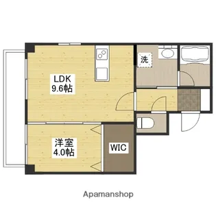 青柳屋ビル【5階】の間取り