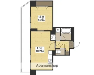 CREST CENTRAL BLDG.【2階】の間取り
