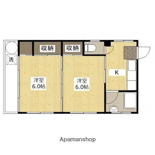 みやこビル【3階】の間取り