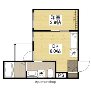 REVE五日市【2階】の間取り