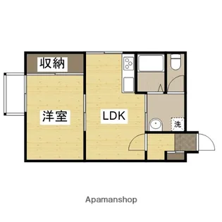 ビラ・高須【2階】の間取り