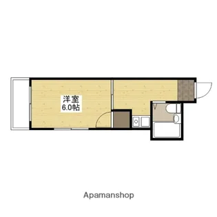 コーポ宝町【4階】の間取り