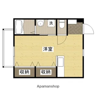 RIVERE吉島【3階】の間取り