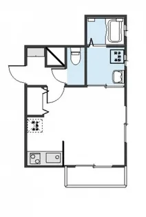 MIRAI Ⅰ【101号室号室】の間取り
