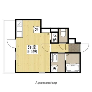 SWEDISH HOLM【1階】の間取り