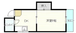 河原町ハイツ【503号室号室】の間取り