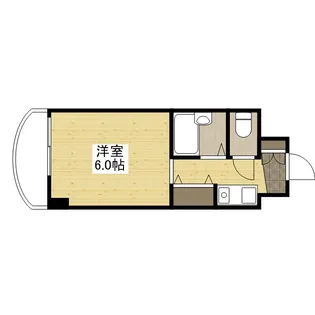 リバーサイドSOGA 2【502号室号室】の間取り