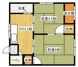 池田アパート【103号室号室】の間取り
