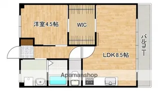 ソレード宮の町【3階】の間取り