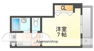 ポート21【2階】の間取り