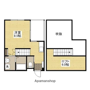 GRAN THE COURT伴駅【2階】の間取り