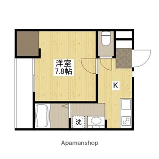 エールメゾン己斐上 壱番館【1階】の間取り
