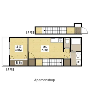 RIDERE光南【3階】の間取り