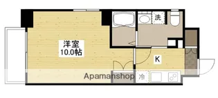 パレグレース十日市【4階】の間取り